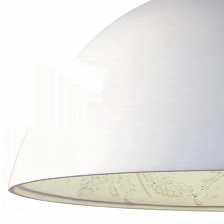 Lampa skandynawska wisząca FROZEN GARDEN biały mat ST-7049 - Step Into Design