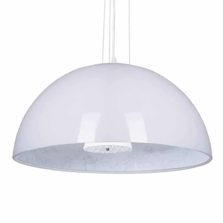 Lampa skandynawska wisząca FROZEN GARDEN biały połysk ST-7049 - Step Into Design