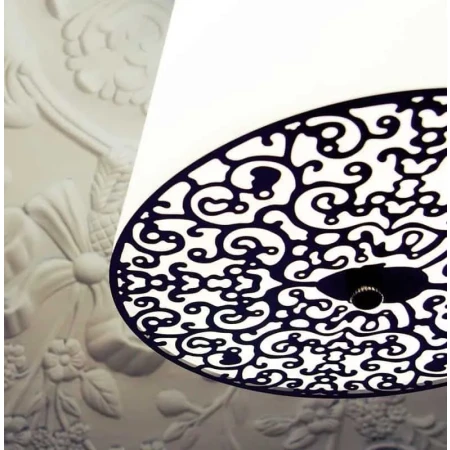 Lampa skandynawska wisząca FROZEN GARDEN biały połysk ST-7049 - Step Into Design