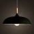 Lampa skandynawska wisząca SAUCER czarna ST-5219 - Step Into Design