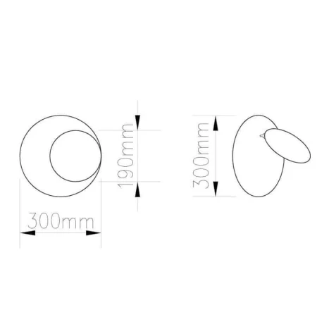 Kinkiet nowoczesny PILLS L biały ST-8371-L - Step Into Design