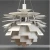 Lampa designerska wisząca ARCHI biała ST-9021S - Step Into Design