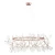 Lampa designerska wisząca CHIC BOTANIC L miedziana ST-5860-L - Step Into Design