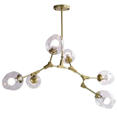 Lampa designerska wisząca MODERN ORCHID-6 złota ST-1232-6 - Step Into Design