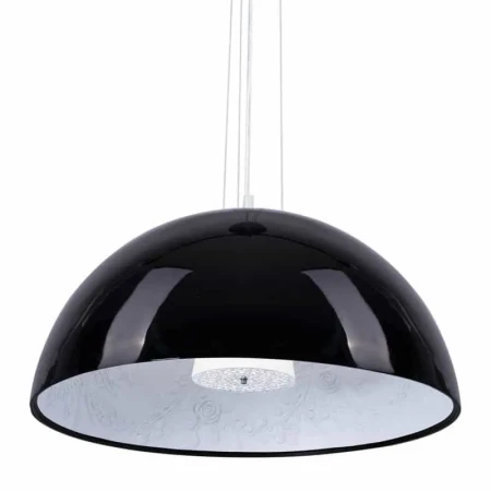Lampa skandynawska wisząca FROZEN GARDEN czarny połysk ST-7049 - Step Into Design