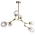 Lampa designerska wisząca MODERN ORCHID-6 złota ST-1232-6 - Step Into Design