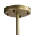 Lampa designerska wisząca MODERN ORCHID-6 złota ST-1232-6 - Step Into Design