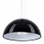 Lampa skandynawska wisząca FROZEN GARDEN czarny połysk ST-7049 - Step Into Design