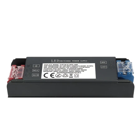 Zasilacz LED H-PF 60-24 60W czarny 1324 - Decorativi