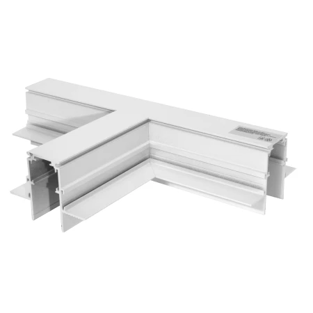 Łącznik  "T " do szyn magnetycznych podtynkowych biały 1233 - Decorativi
