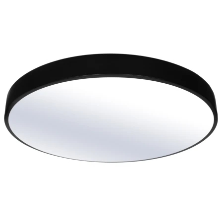 Plafon natynkowy LED 40cm okrągły 40W 4000K czarny 1319 - Decorativi