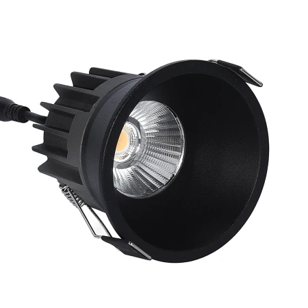 Oprawa wpuszczana łazienkowa IP44 6W 4000K czarna 1384 - Decorativi