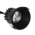 Oprawa wpuszczana łazienkowa czarna IP44 6W 3000K czarna - IP44 1383 - Decorativi