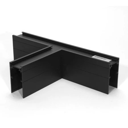 Łącznik "T" do szyn magnetycznych natynkowych czarny 1230 - Decorativi