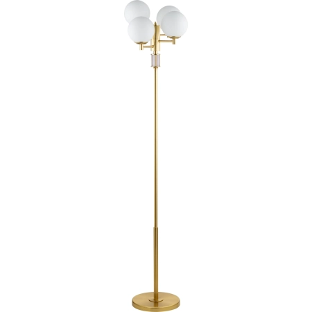 Lampa stojąca podłogowa do salonu ARTU GLASS ART-LS-4 (G) - Kutek Mood