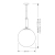 Żyrandol stylowy ARTU GLASS ART-ZW-1 G350 - Kutek Mood