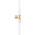 Kinkiet elegancki MUSSA MUS-K-2 II 640 - Kutek Mood