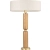 Lampa stołowa z drewnem do sypialni NATURA NAT-LG-1 II - Kutek Mood