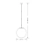 Lampa wisząca ULTIMO ULT-ZW-1 250 - Kutek Mood
