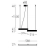 Lampa wisząca THINY SNAKE Z 600 22.4111 - Lampy Chors
