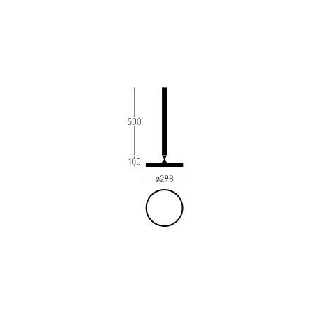Lampa sufitowa MYCO 300 ON 31.6106 - Lampy Chors