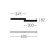 Lampa sufitowa THINY SNAKE 60 ON 22.1111 - Lampy Chors