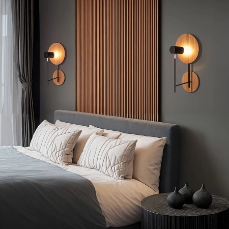 Kinkiet Dot QN-DOT-WB1-TEAK - Quintiesse