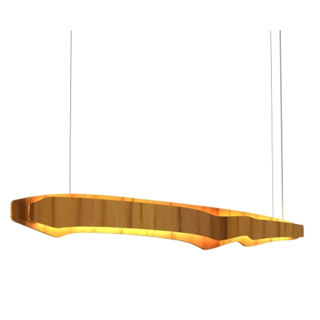 Duża lampa wyspowa LED Horizon QN-HORIZON-LED-LP-140-TEAK - Quintiesse