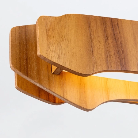 Duża lampa wyspowa LED Horizon QN-HORIZON-LED-LP-140-TEAK - Quintiesse