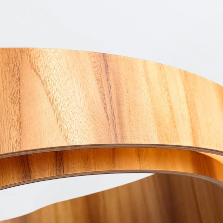 Duża lampa wisząca LED Horizon QN-HORIZON-RING-LED-80-TEAK - Quintiesse