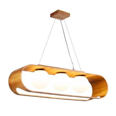 Lampa wisząca Sfera - 3 źródła światła QN-SFERA-3P-TEAK - Quintiesse