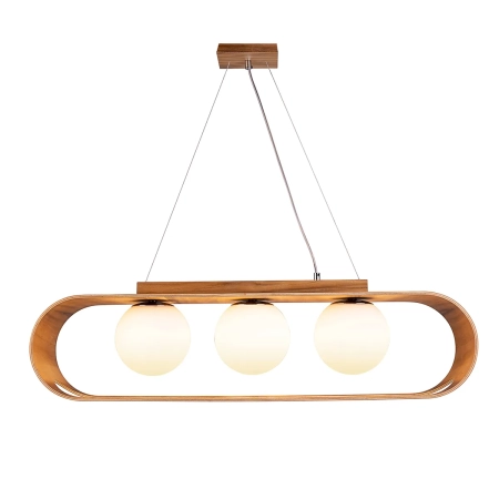 Lampa wisząca Sfera - 3 źródła światła QN-SFERA-3P-TEAK - Quintiesse