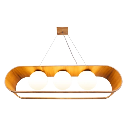 Lampa wisząca Sfera - 3 źródła światła QN-SFERA-3P-TEAK - Quintiesse