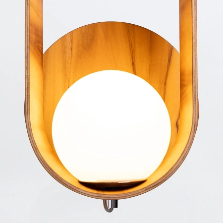 Kinkiet Sfera QN-SFERA-WB-L-TEAK - Quintiesse