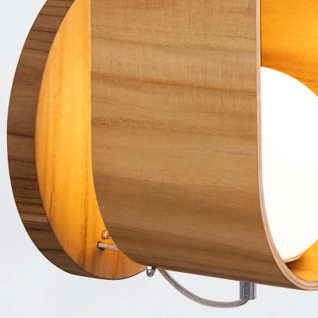 Kinkiet Sfera QN-SFERA-WB-L-TEAK - Quintiesse