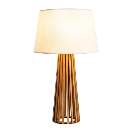 Lampa stołowa Slatted QN-SLATTED-TL-TEAK - Quintiesse