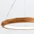Lampa wisząca LED Angular QN-ANGULAR-RING-LED-80-TEAK - Quintiesse