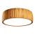 Plafon LED Barrel QN-BARREL-F-LED-50-TEAK - Quintiesse