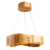 Średnia lampa wisząca LED Horizon QN-HORIZON-RING-LED-60-TEAK - Quintiesse