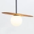 Lampa wisząca Orbit QN-ORBIT-P-M-TEAK - Quintiesse