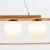 Lampa wisząca Sfera - 3 źródła światła QN-SFERA-3P-TEAK - Quintiesse