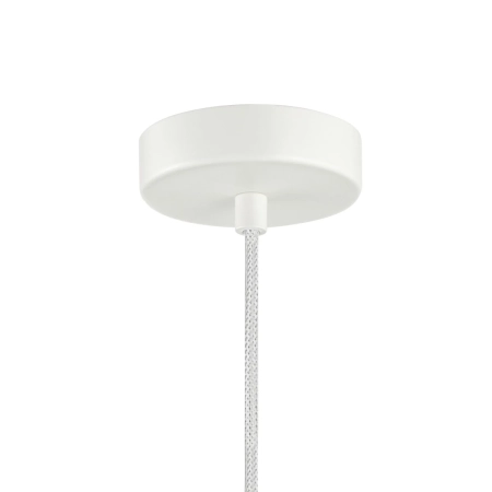 Lampa wisząca czerwono-biała szklana PND-94331-1S-RED z serii Latera - Lampy Italux