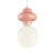 Lampa wisząca różowo-biała szklana PND-94331-1L-PK z serii Latera - Lampy Italux