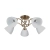 Lampa sufitowa metalowa mosiężna 5-punktowa PND-5643-5-HBR z serii LUGANO - Lampy Italux