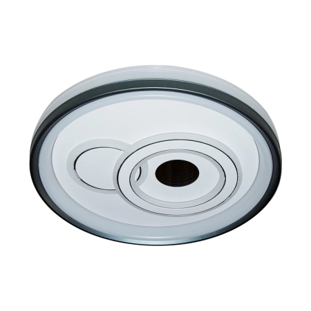 Plafon LED okrągły biało-szary 50cm PLF-19678-WH-BL z serii Porta - Lampy Italux