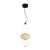 Lampa wisząca szklana beżowo-biała PND-94721-2B-YLL z serii Tordi - Lampy Italux