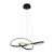 Lampa wisząca LED czarna metalowa okrągła PND-19221C-BK z serii Consa - Lampy Italux
