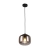Lampa wisząca czarna ze szklanym kloszem PND-67705-1-BK-SG z serii Calto - Lampy Italux