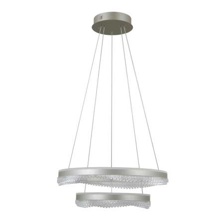 Lampa wisząca Morte PND-34535-2L-SILV - Italux