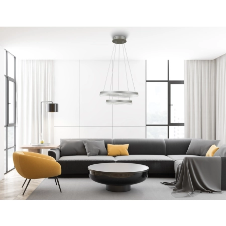 Lampa wisząca Morte PND-34535-2L-SILV - Italux